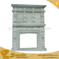 Overmantel Marble Fireplace(FPS-D073)